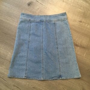 🍒Cabi denim skirt mid length